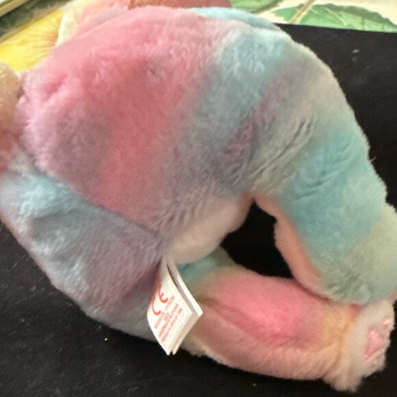 Ty Beanie Bellies Jenni The Rainbow 🌈 Cat, Small Plush Soft Toy - Picture 4 of 7